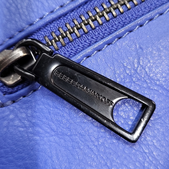 Rebecca Minkoff Cobalt Blue Moto Crossbody Bag - Picture 14 of 15